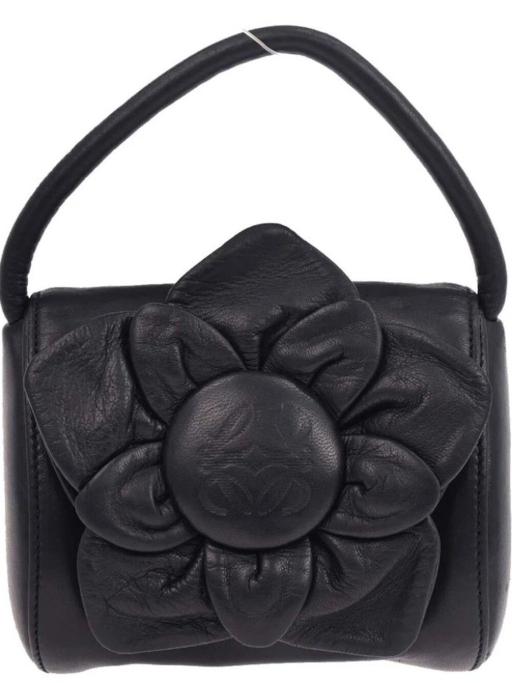 Loewe Navy Leather Handbag